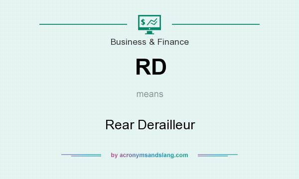 What does RD mean? It stands for Rear Derailleur