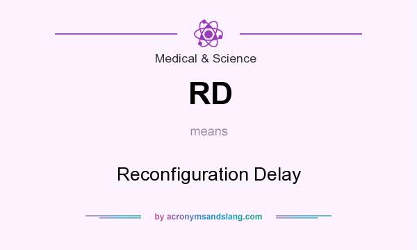 What does RD mean? It stands for Reconfiguration Delay