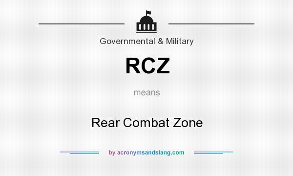 What does RCZ mean? It stands for Rear Combat Zone
