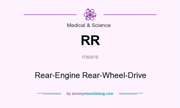 What does RR mean? It stands for Rear-Engine Rear-Wheel-Drive