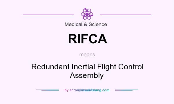 What does RIFCA mean? It stands for Redundant Inertial Flight Control Assembly