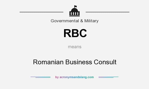 What does RBC mean? It stands for Romanian Business Consult