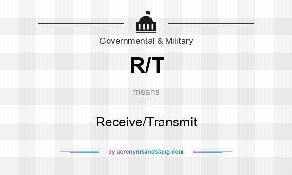 What does R/T mean? It stands for Receive/Transmit