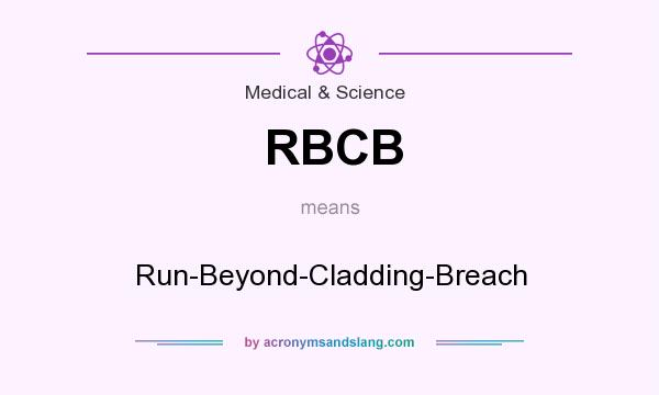 What does RBCB mean? It stands for Run-Beyond-Cladding-Breach