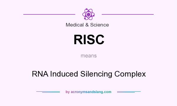 What does RISC mean? It stands for RNA Induced Silencing Complex