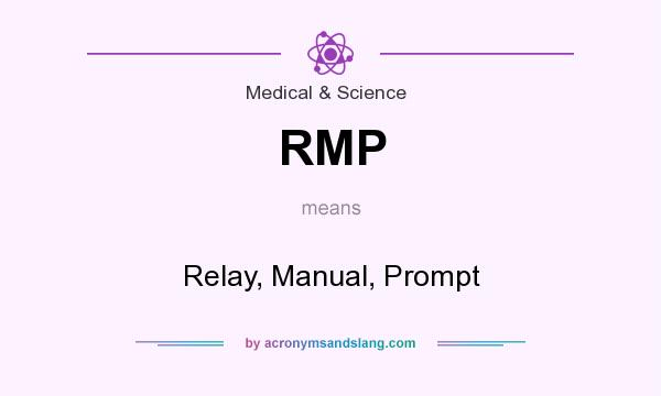 What does RMP mean? It stands for Relay, Manual, Prompt