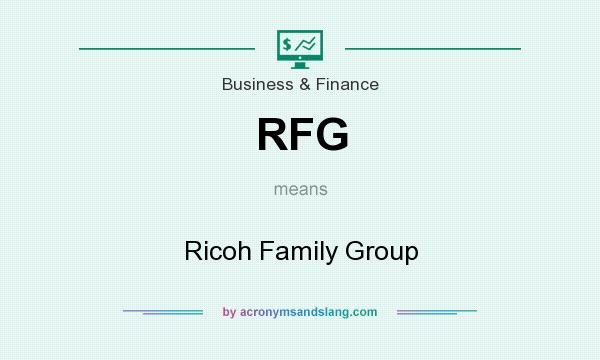 What does RFG mean? It stands for Ricoh Family Group