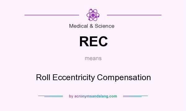 What does REC mean? It stands for Roll Eccentricity Compensation