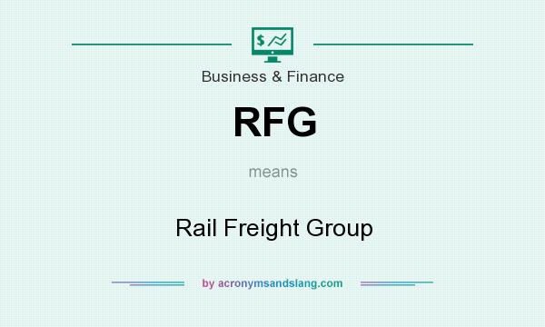 What does RFG mean? It stands for Rail Freight Group