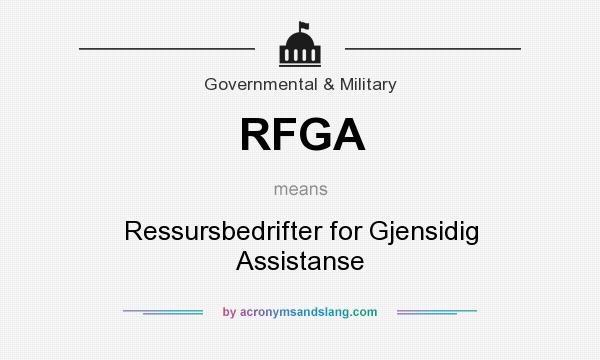 What does RFGA mean? It stands for Ressursbedrifter for Gjensidig Assistanse