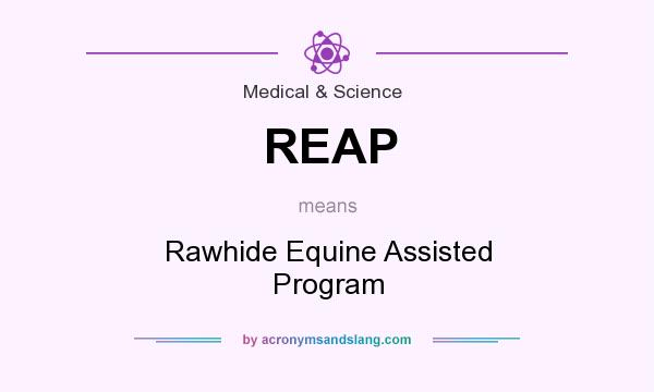 What does REAP mean? It stands for Rawhide Equine Assisted Program