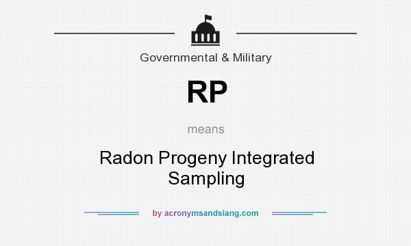 What does RP mean? It stands for Radon Progeny Integrated Sampling