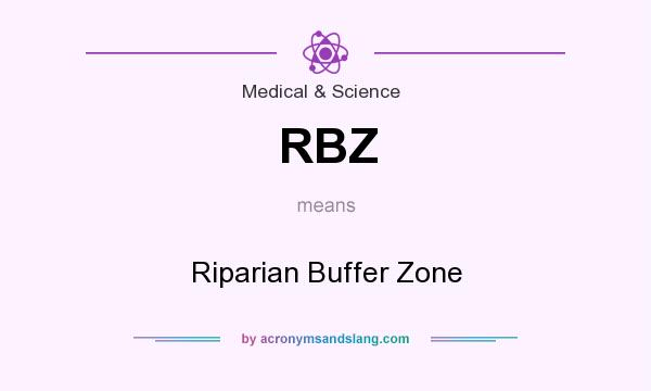 What does RBZ mean? It stands for Riparian Buffer Zone