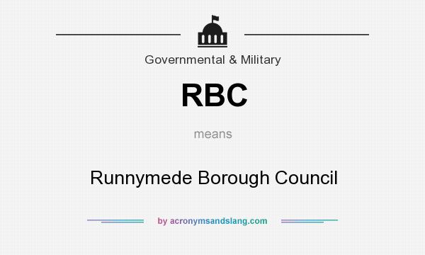 What does RBC mean? It stands for Runnymede Borough Council