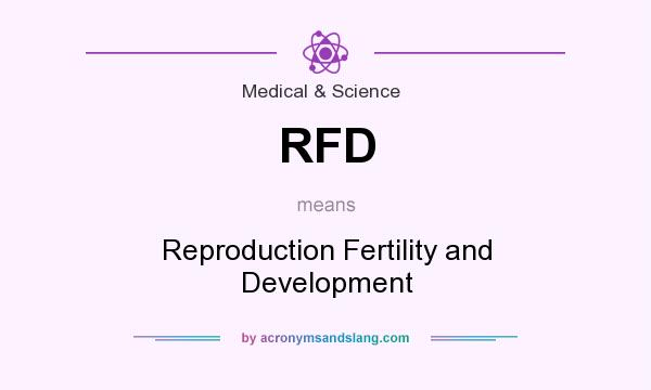 What does RFD mean? It stands for Reproduction Fertility and Development