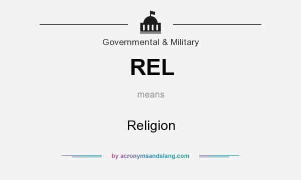 What does REL mean? It stands for Religion