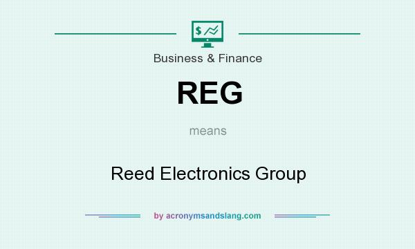 What does REG mean? It stands for Reed Electronics Group
