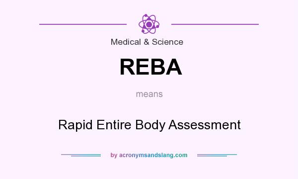 What does REBA mean? It stands for Rapid Entire Body Assessment