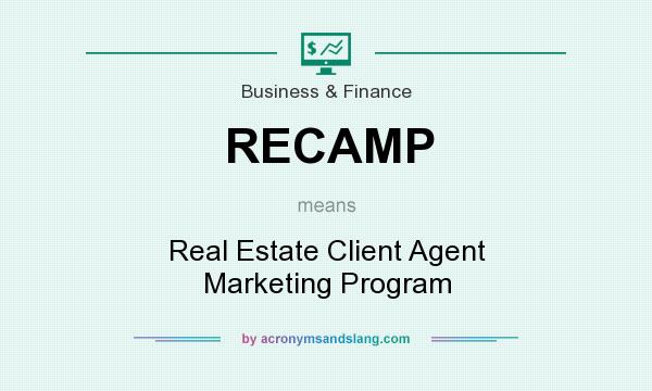 What does RECAMP mean? It stands for Real Estate Client Agent Marketing Program