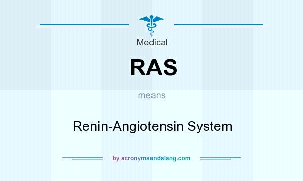 What does RAS mean? It stands for Renin-Angiotensin System