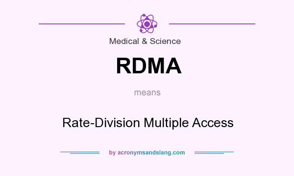 What does RDMA mean? It stands for Rate-Division Multiple Access