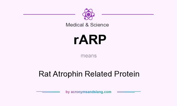 What does rARP mean? It stands for Rat Atrophin Related Protein