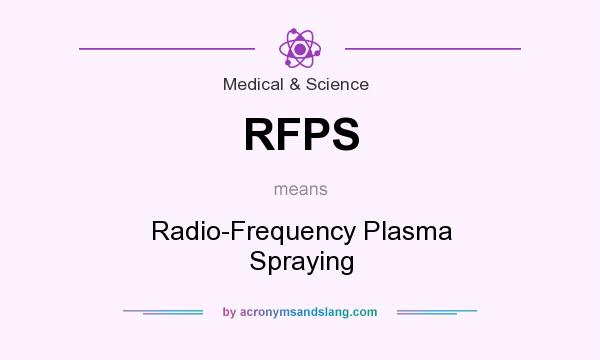 What does RFPS mean? It stands for Radio-Frequency Plasma Spraying
