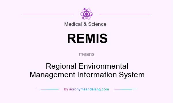 What does REMIS mean? It stands for Regional Environmental Management Information System
