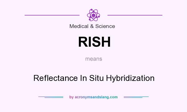 What does RISH mean? It stands for Reflectance In Situ Hybridization
