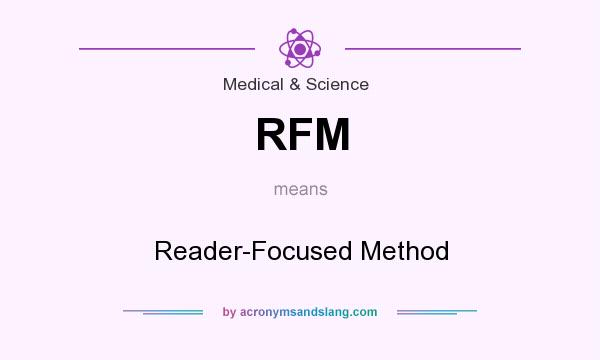 What does RFM mean? It stands for Reader-Focused Method