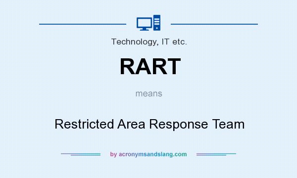 What does RART mean? It stands for Restricted Area Response Team