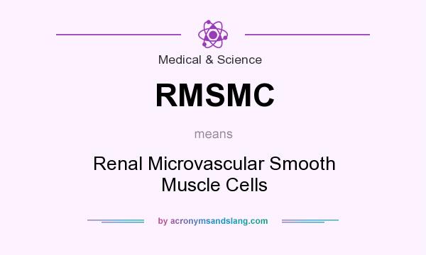 What does RMSMC mean? It stands for Renal Microvascular Smooth Muscle Cells