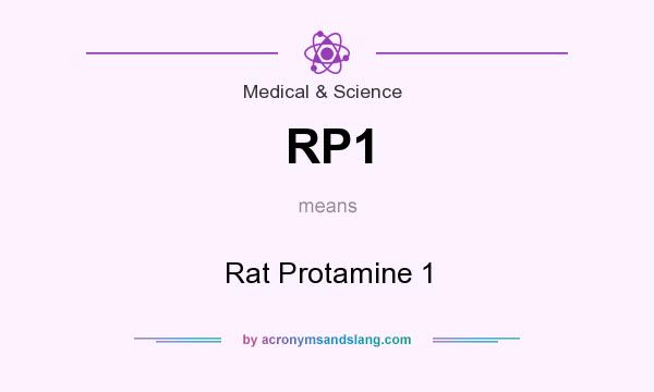 What does RP1 mean? It stands for Rat Protamine 1