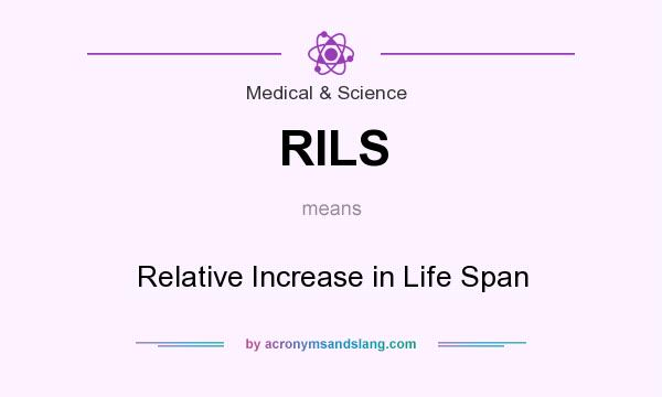 What does RILS mean? It stands for Relative Increase in Life Span