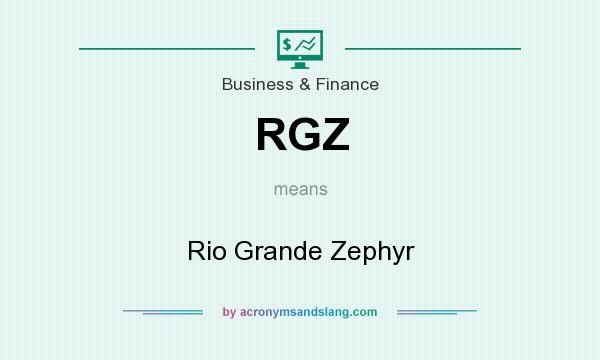 What does RGZ mean? It stands for Rio Grande Zephyr