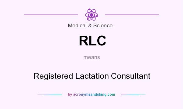 What does RLC mean? It stands for Registered Lactation Consultant
