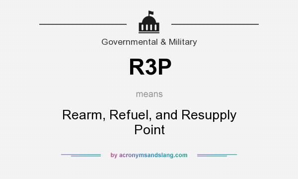 What does R3P mean? It stands for Rearm, Refuel, and Resupply Point