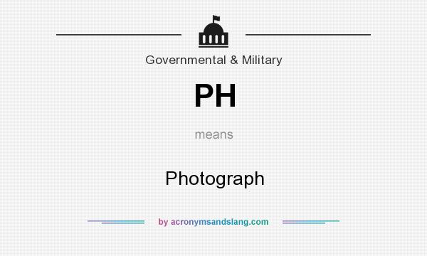 What does PH mean? It stands for Photograph