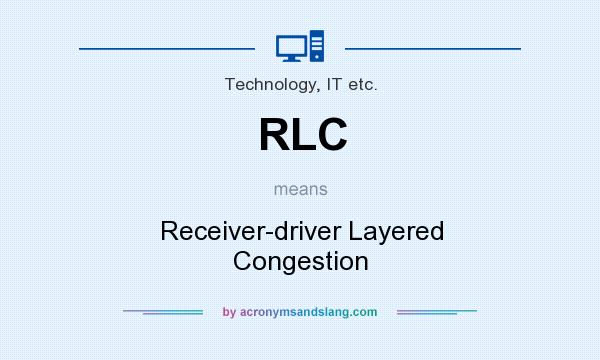 What does RLC mean? It stands for Receiver-driver Layered Congestion