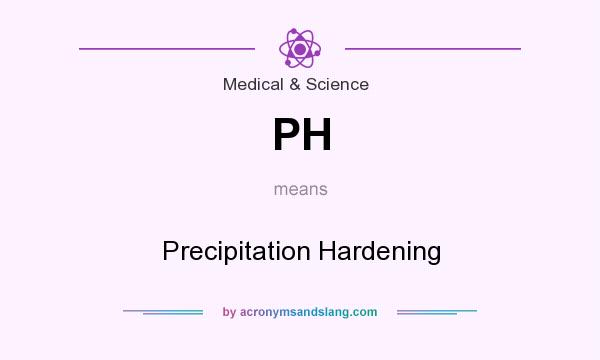 What does PH mean? It stands for Precipitation Hardening