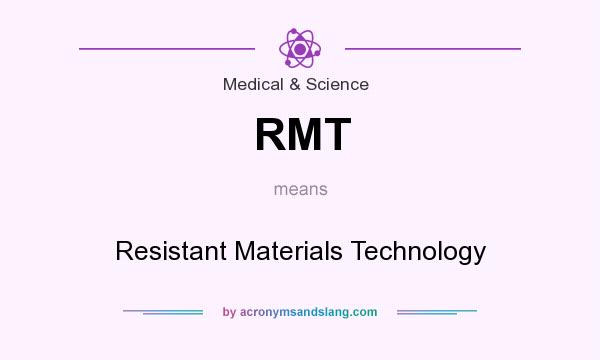 What does RMT mean? It stands for Resistant Materials Technology