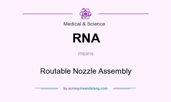 What does RNA mean? It stands for Routable Nozzle Assembly