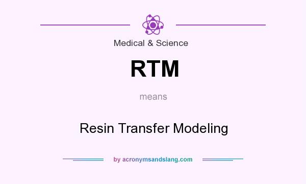 What does RTM mean? It stands for Resin Transfer Modeling