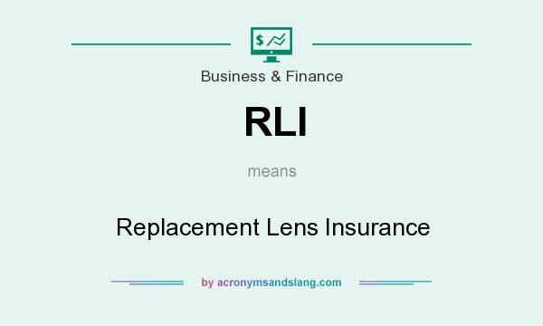 What does RLI mean? It stands for Replacement Lens Insurance