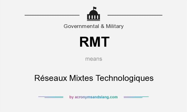What does RMT mean? It stands for Réseaux Mixtes Technologiques