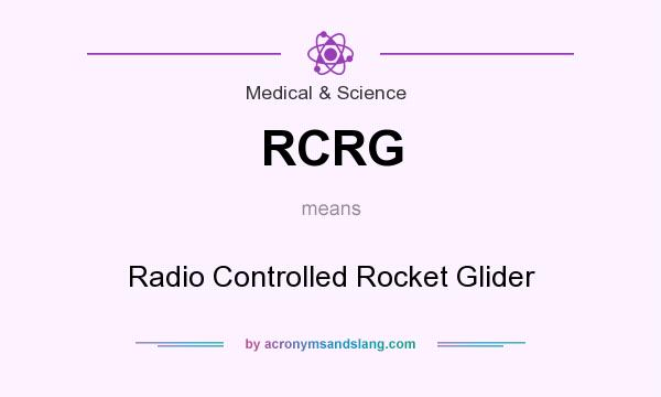 What does RCRG mean? It stands for Radio Controlled Rocket Glider