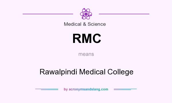 What does RMC mean? It stands for Rawalpindi Medical College
