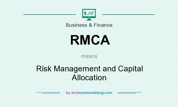 What does RMCA mean? It stands for Risk Management and Capital Allocation