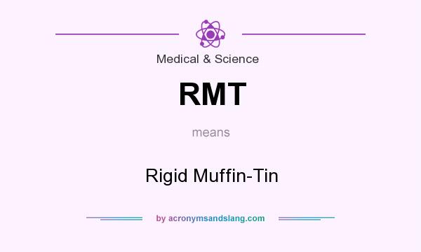 What does RMT mean? It stands for Rigid Muffin-Tin