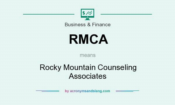 What does RMCA mean? It stands for Rocky Mountain Counseling Associates